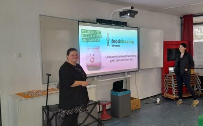 Foodsharing Voerde zu Besuch an der Otto-Willmann-Schule